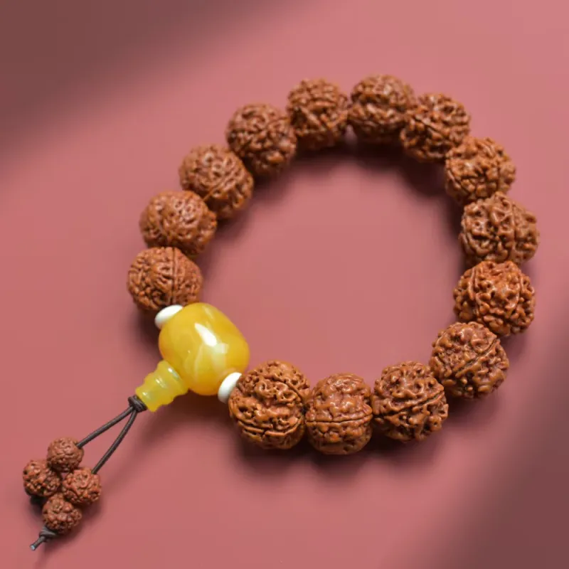 BLESSED BULLET King Kong Bodhi Seeds Bracelets Men's-4