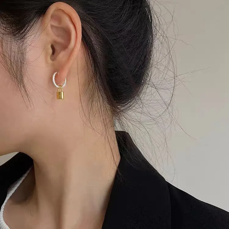 BLESSED BULLET Alloy Earrings Unisex-1