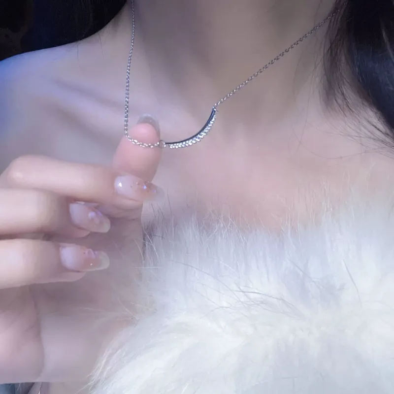 BLESSED BULLET Zircon Necklaces Women's-2