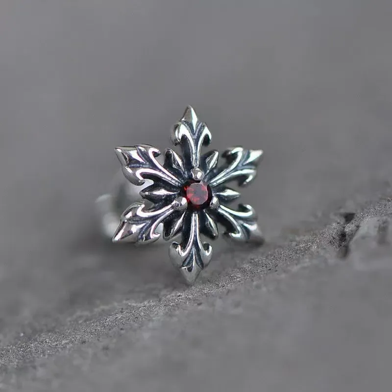 BLESSED BULLET Alloy Stud Earrings Men's-5