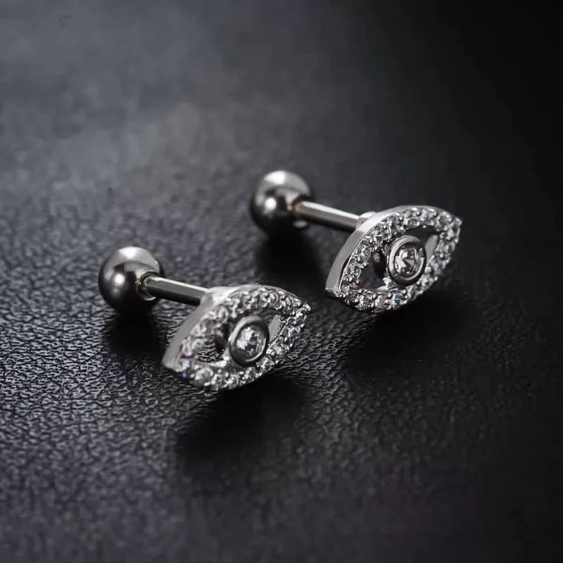 BLESSED BULLET Alloy Stud Earrings Women's-2