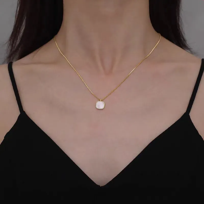 BLESSED BULLET Copper Necklaces Unisex-3