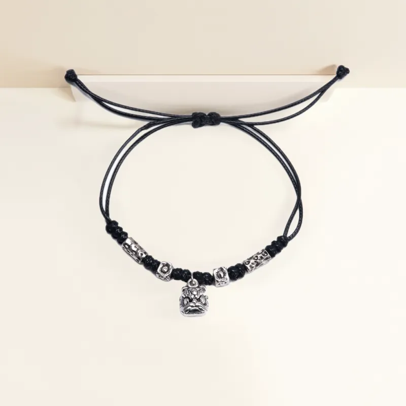 BLESSED BULLET Alloy Rope Bracelets Unisex-4