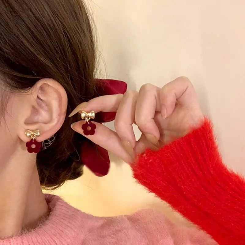 BLESSED BULLET Copper Earrings Women's-5