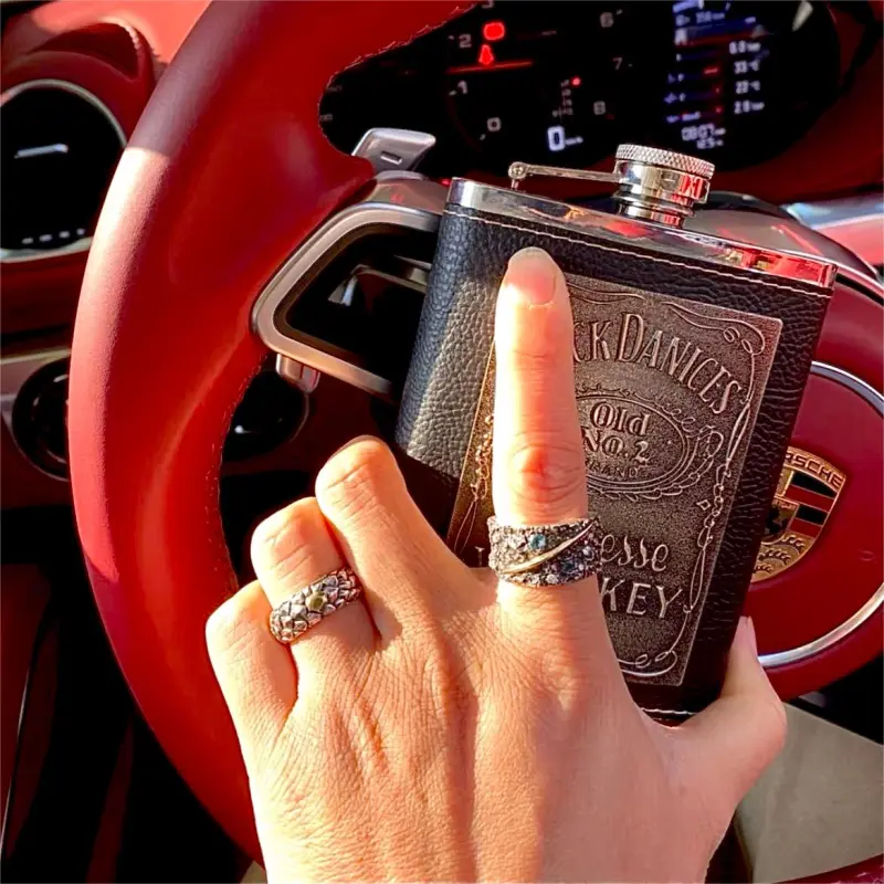 BLESSED BULLET Copper Rings Unisex-3