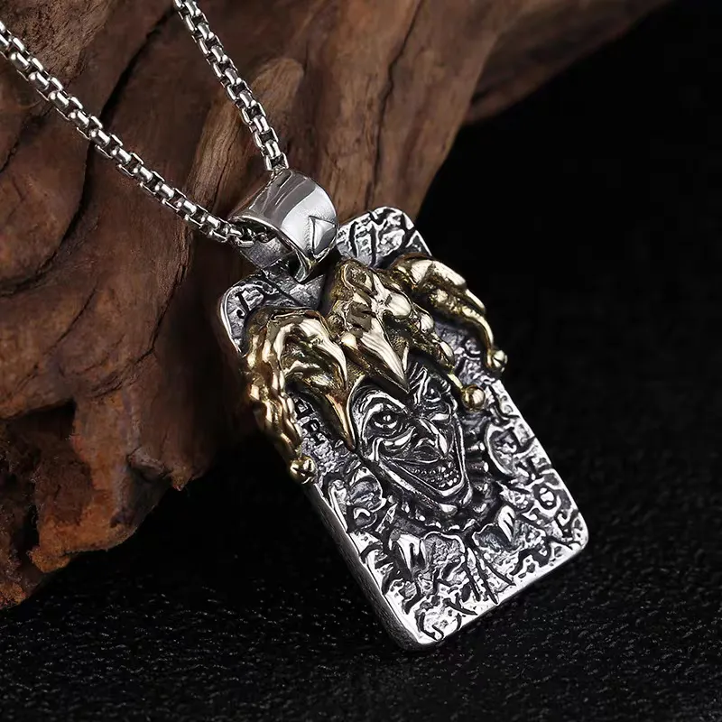 BLESSED BULLET Alloy Necklaces Men's-2