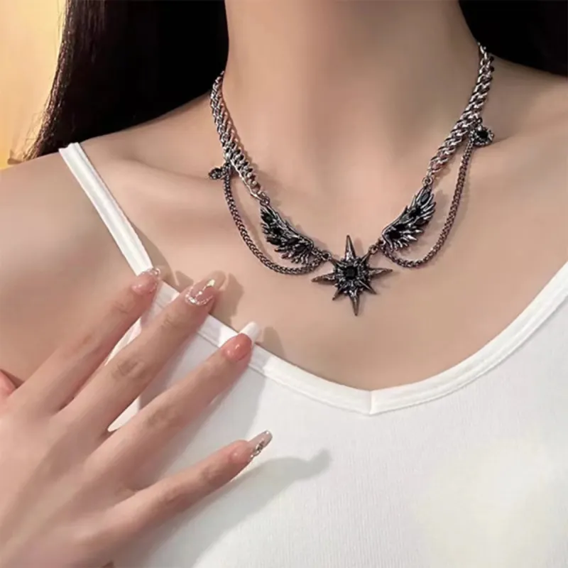 BLESSED BULLET Alloy Necklaces Women's-3