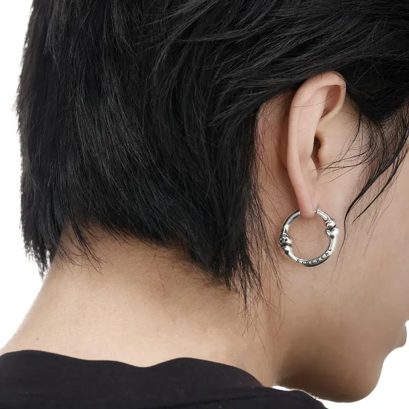 BLESSED BULLET Alloy Earrings Unisex-1