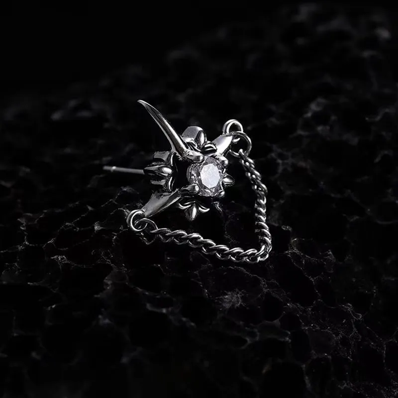 BLESSED BULLET Alloy Stud Earrings Unisex-2
