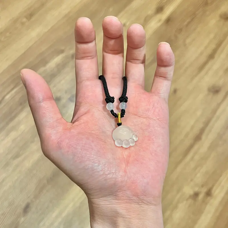 BLESSED BULLET Agate Necklaces Women's-5