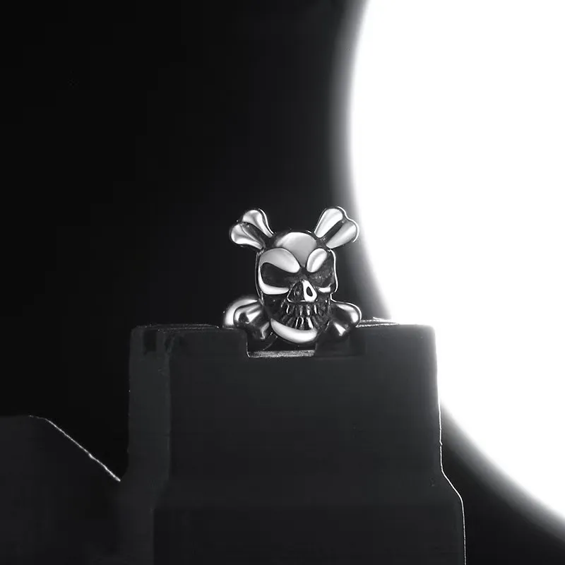 BLESSED BULLET Alloy Stud Earrings Men's-4