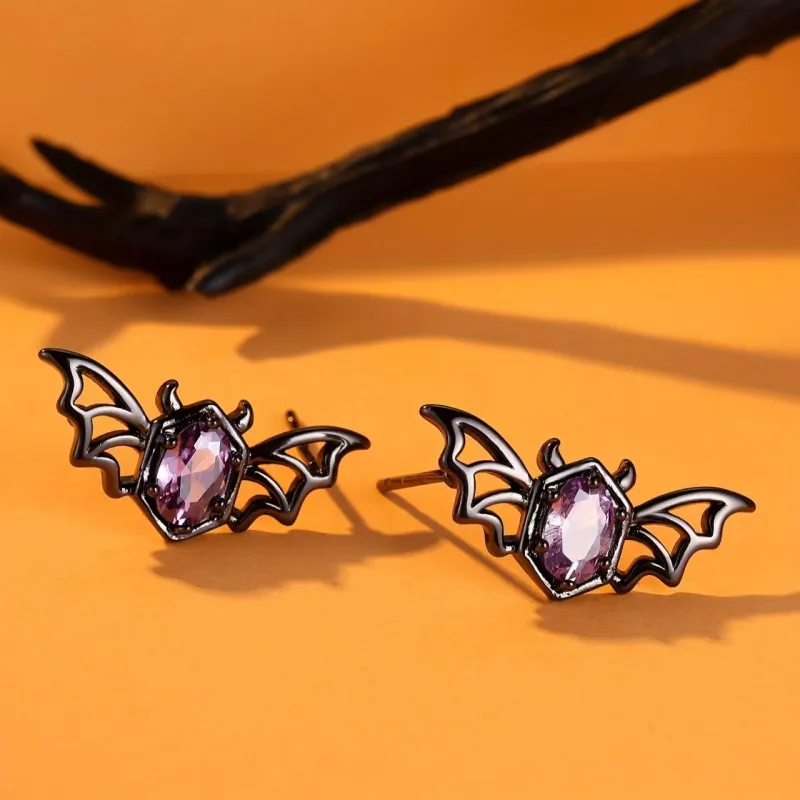 BLESSED BULLET Alloy Stud Earrings Unisex-2