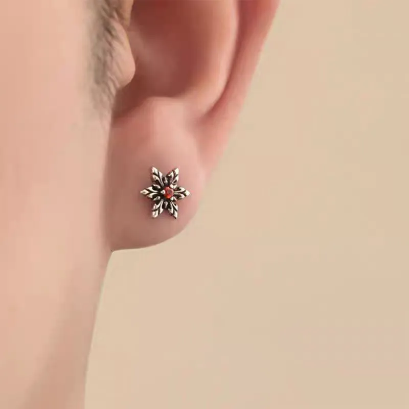BLESSED BULLET Alloy Stud Earrings Men's-1