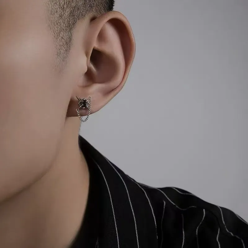 BLESSED BULLET Alloy Stud Earrings Unisex-1