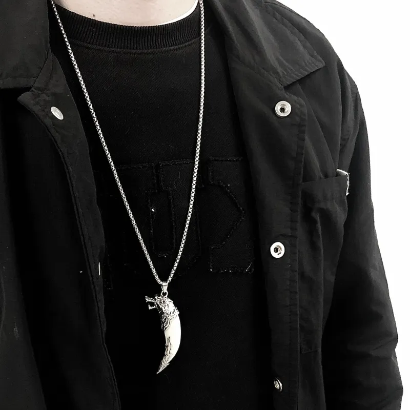 BLESSED BULLET Alloy Necklaces Unisex-1