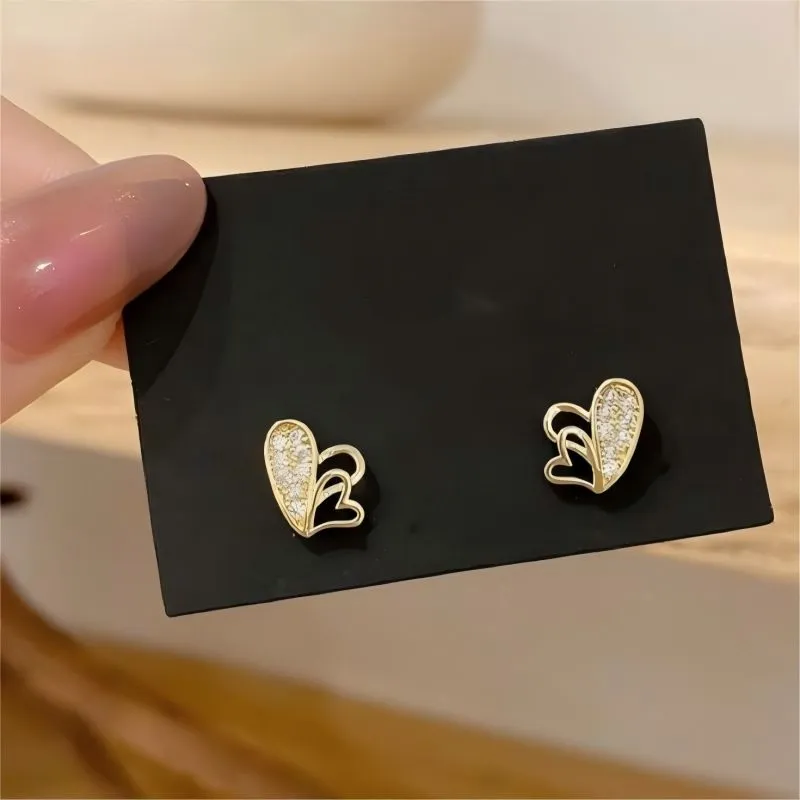 BLESSED BULLET S925 Silver Stud Earrings Women's-5