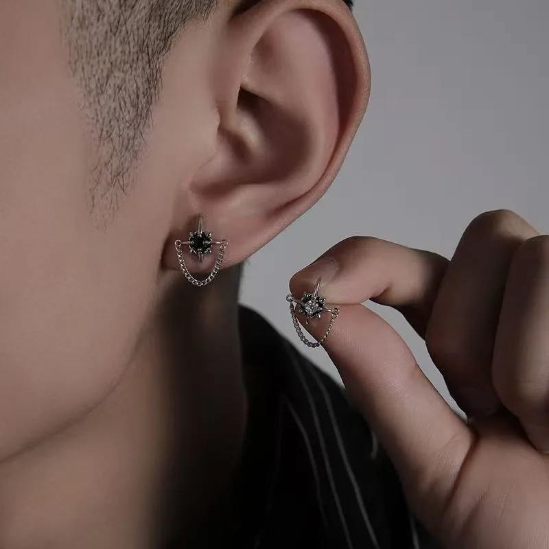 BLESSED BULLET Alloy Stud Earrings Unisex-4