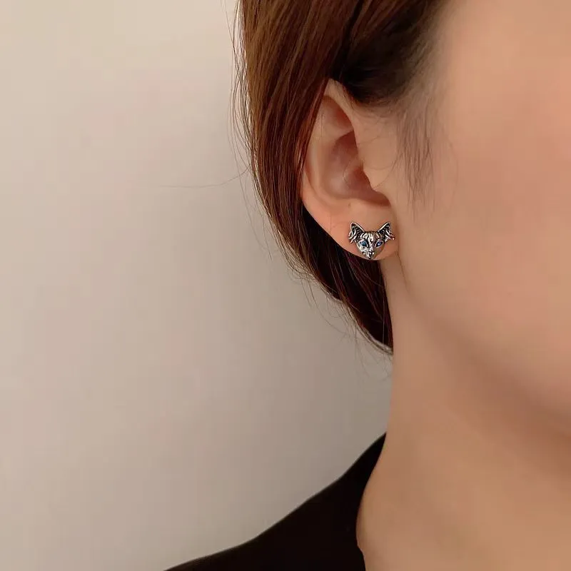 BLESSED BULLET Alloy Stud Earrings Unisex-8