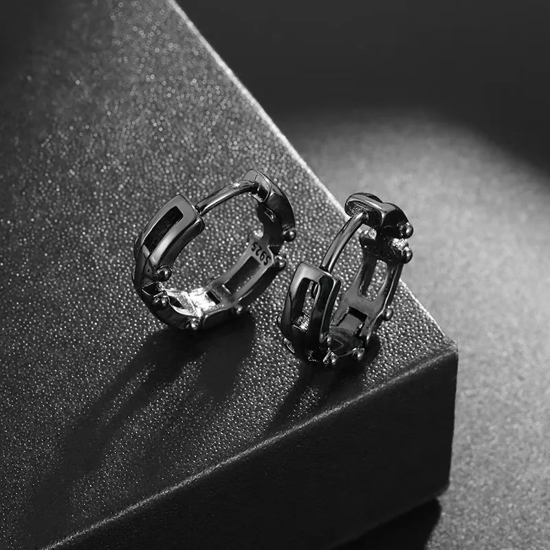BLESSED BULLET Alloy Earrings Men's-3