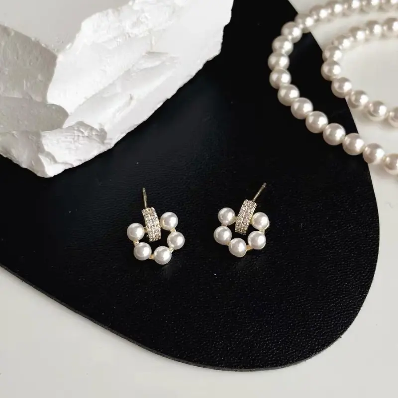 BLESSED BULLET Alloy Stud Earrings Women's-2