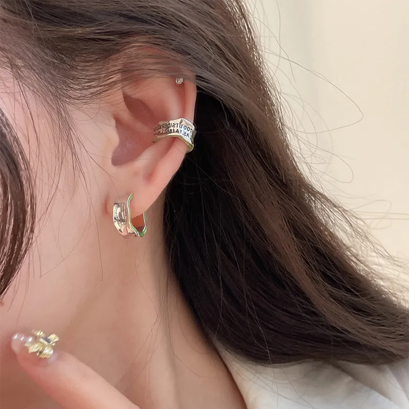 BLESSED BULLET Alloy Earrings Unisex-2