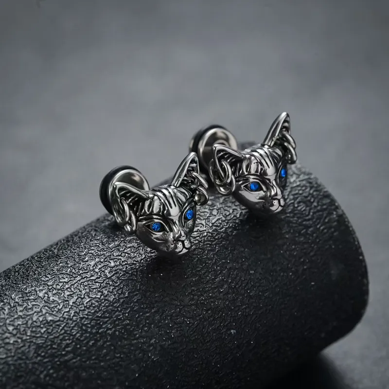 BLESSED BULLET Alloy Stud Earrings Unisex-5