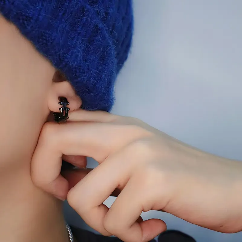 BLESSED BULLET Alloy Earrings Men's-1