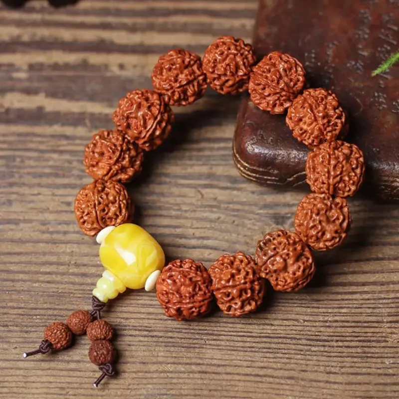 BLESSED BULLET King Kong Bodhi Seeds Bracelets Men's-1