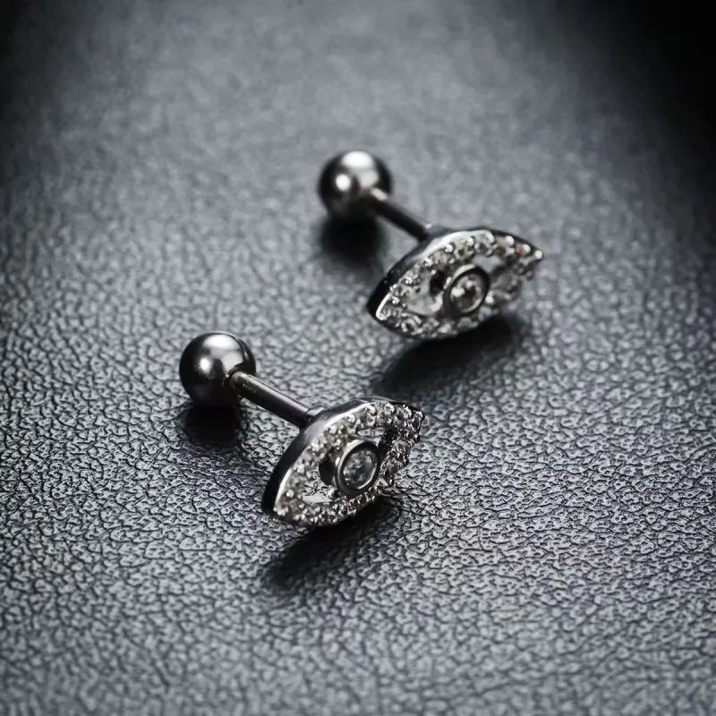 BLESSED BULLET Alloy Stud Earrings Women's-5