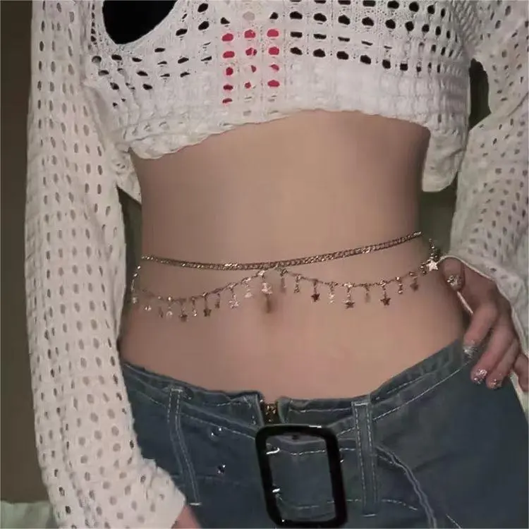 BLESSED BULLET Alloy Body Chains Women's-1