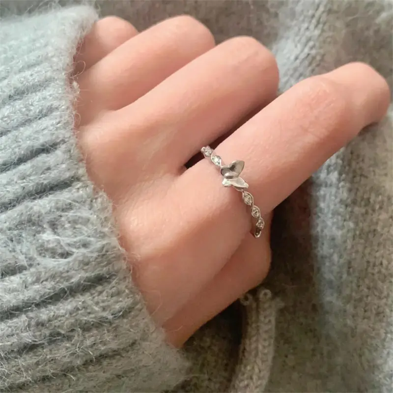 BLESSED BULLET Silver Rings Women's-4