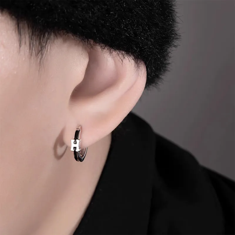 BLESSED BULLET Alloy Earrings Men's-2