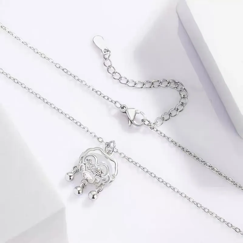 BLESSED BULLET Titanium Steel Necklaces Women's-4