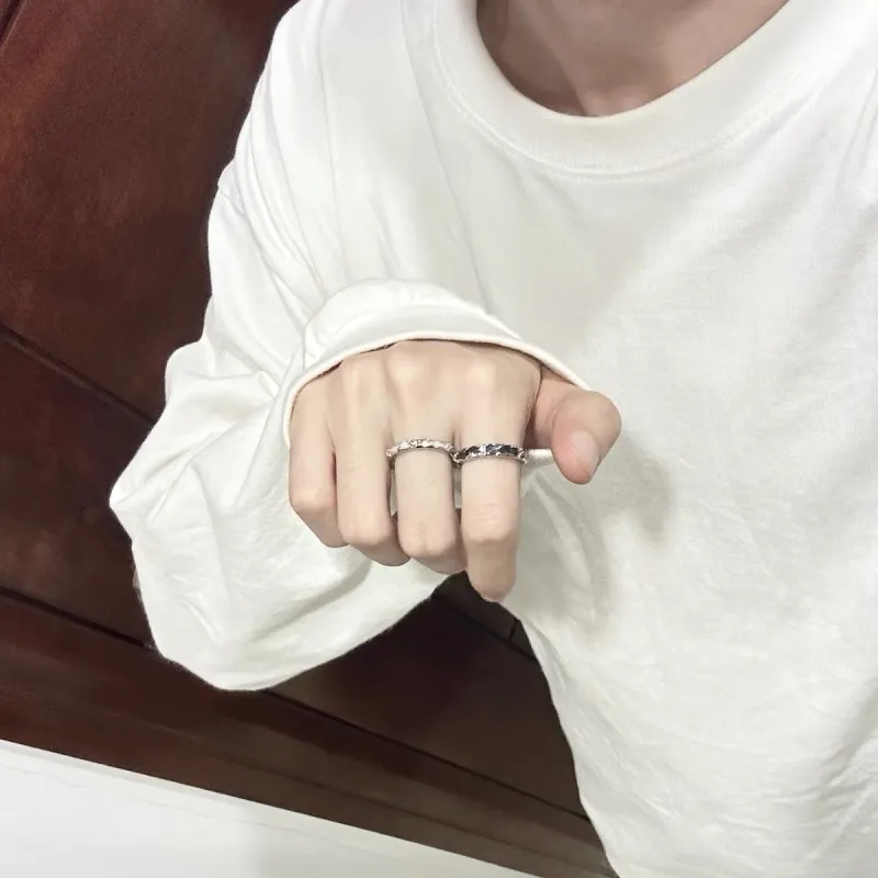 BLESSED BULLET Copper Rings Unisex-4