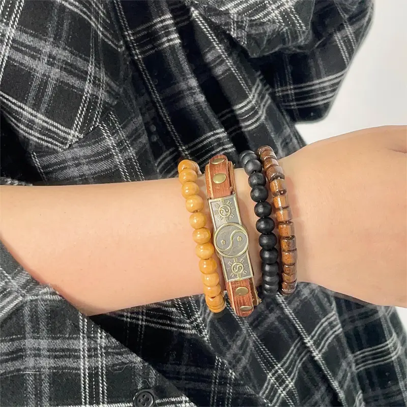 BLESSED BULLET Linen Rope Bracelets Unisex-1