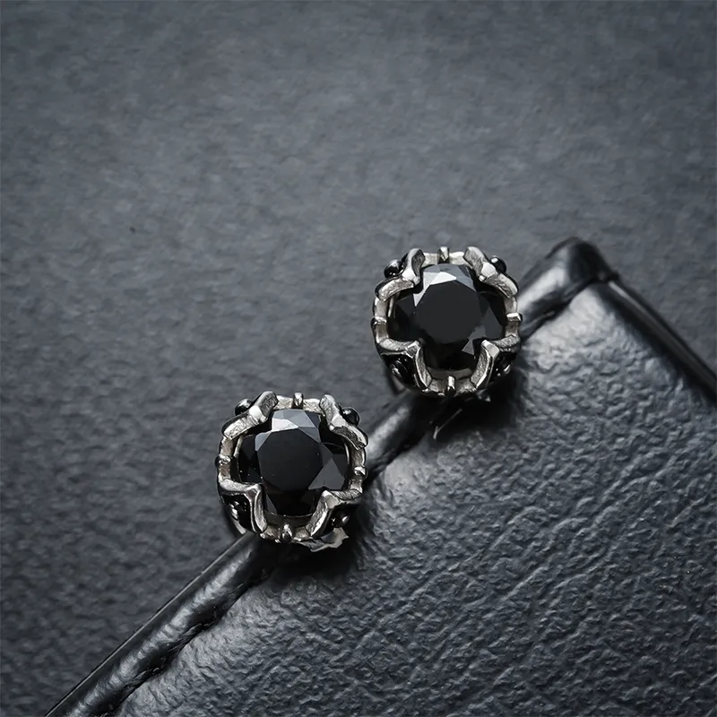 BLESSED BULLET Alloy Stud Earrings Men's-9