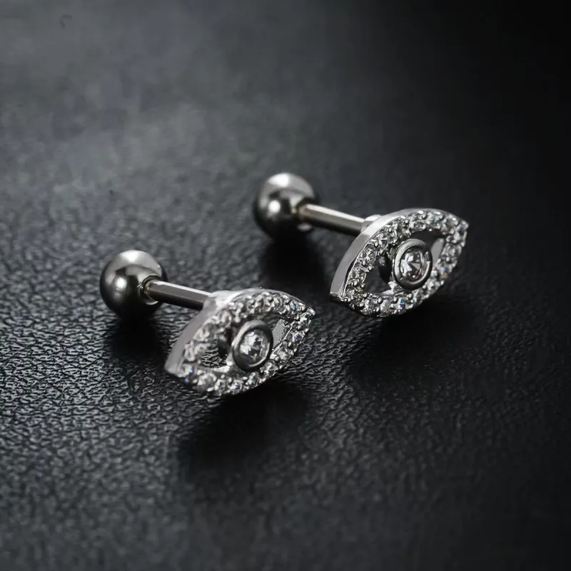 BLESSED BULLET Alloy Stud Earrings Women's-3