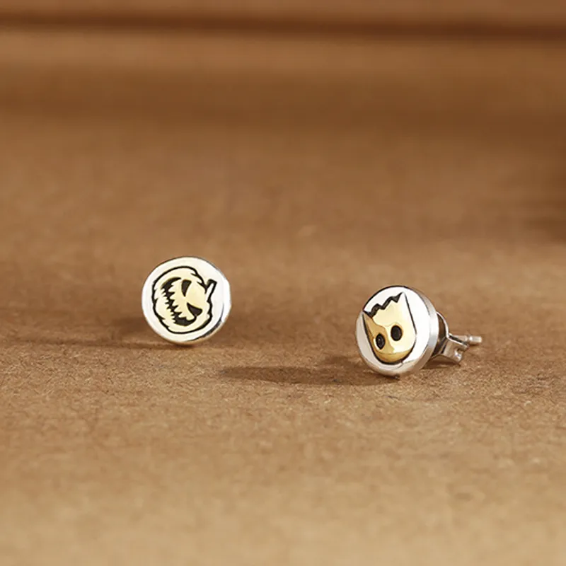 BLESSED BULLET Alloy Stud Earrings Unisex-4