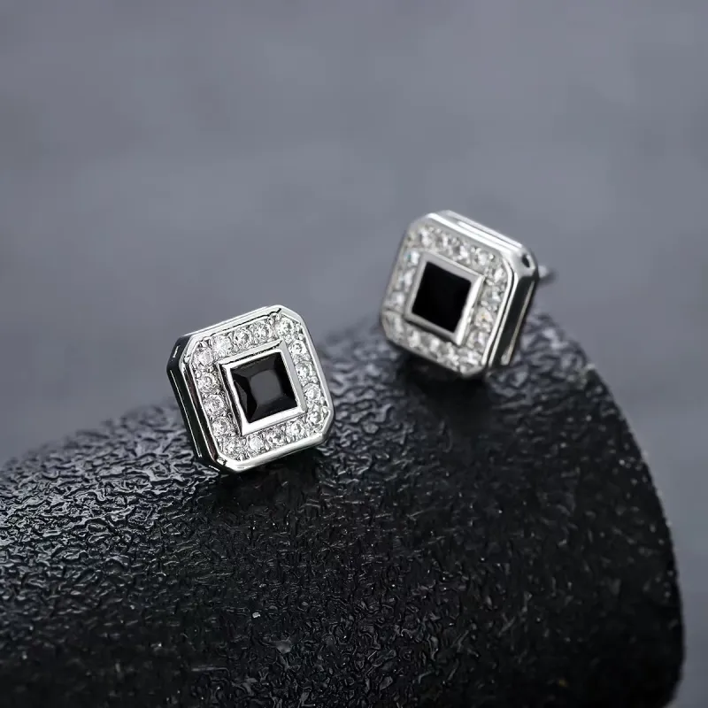 BLESSED BULLET Alloy Stud Earrings Men's-11