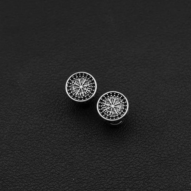 BLESSED BULLET Alloy Stud Earrings Men's-4