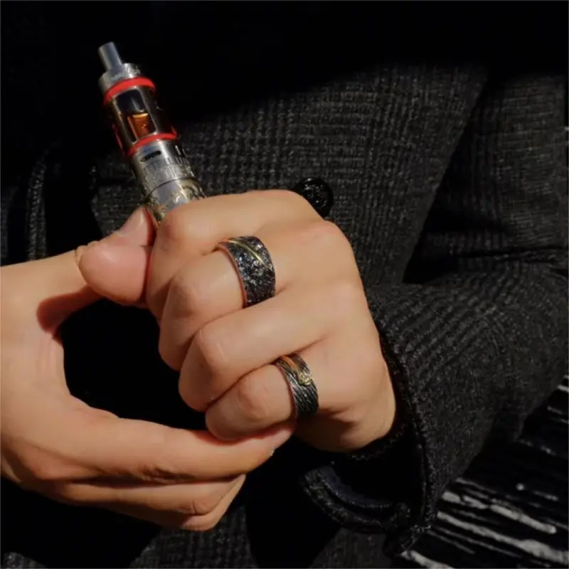 BLESSED BULLET Copper Rings Unisex-2
