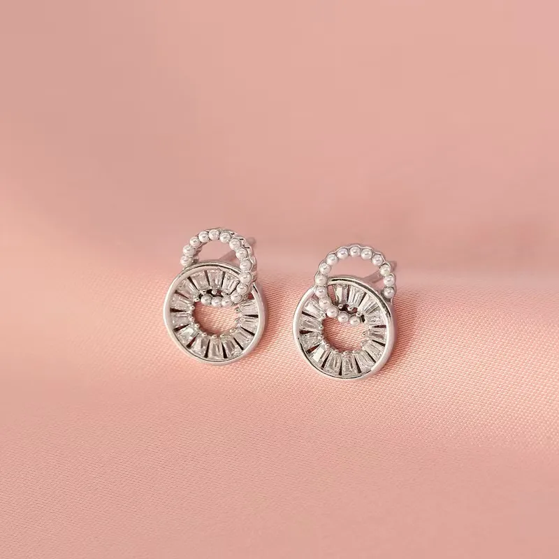BLESSED BULLET Alloy Stud Earrings Women's-3