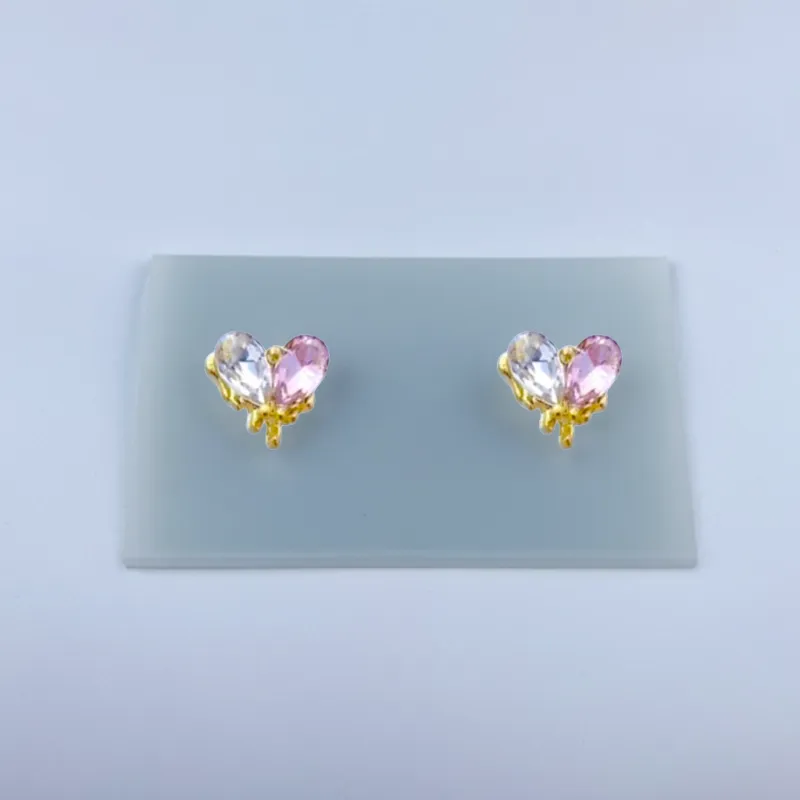 BLESSED BULLET S925 Sterling Silver Stud Stud Earrings Women's-5