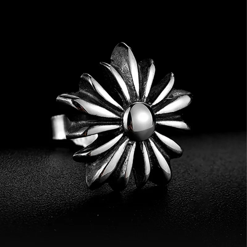 BLESSED BULLET Alloy Stud Earrings Men's-2