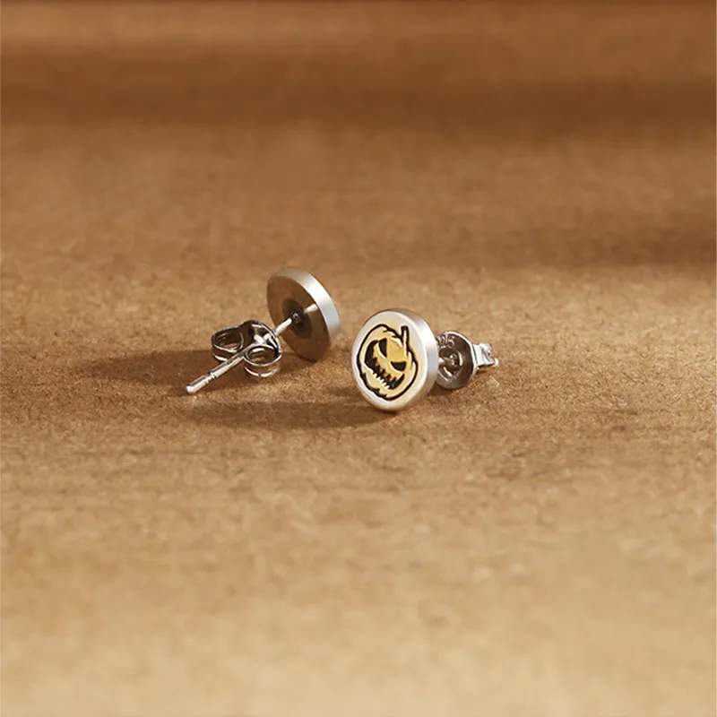 BLESSED BULLET Alloy Stud Earrings Unisex-5
