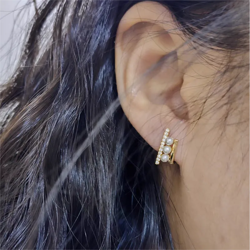 BLESSED BULLET Alloy Earrings Women's-3