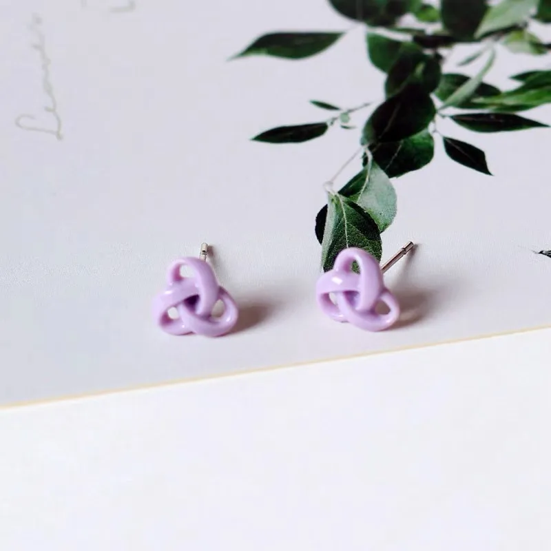 BLESSED BULLET Alloy Stud Earrings Women's-3