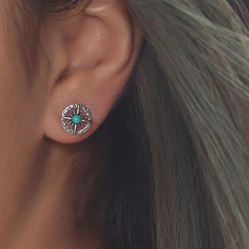 BLESSED BULLET Alloy Stud Earrings Unisex-10