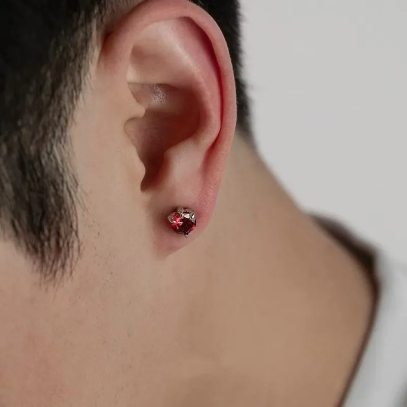 BLESSED BULLET Alloy Stud Earrings Unisex-3