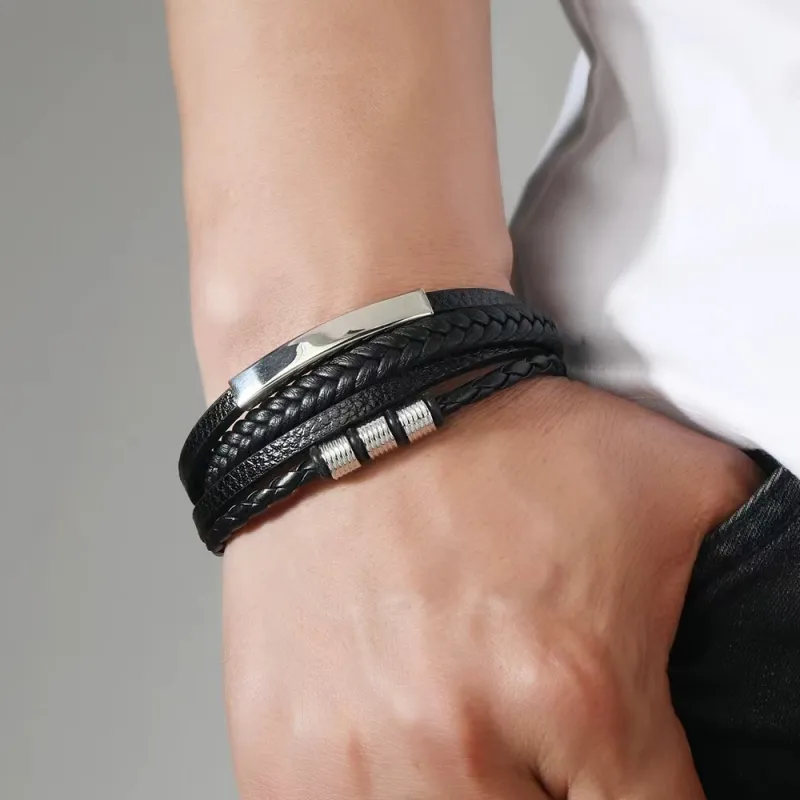 BLESSED BULLET Wax Thread Bracelets Unisex-2